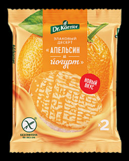 «Злаковый десерт апельсиновый с йогуртом» рисовый 0,034