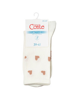 Цена за 2 пары. Носки удлиненные CONTE ACTIVE Носки женские хлопковые - Conte elegant фото 3