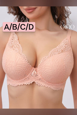 Бюстгальтер кружевной OIRO с пуш-ап ALICE 1032