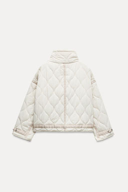 WATER-REPELLENT PADDED JACKET ZW COLLECTION - Zara фото 13