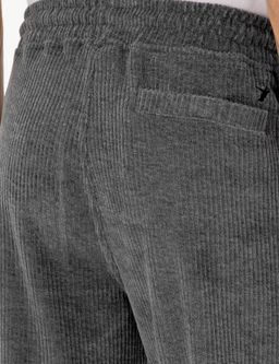 Антрацитовые спортивные штаны узкого кроя - Cacharel фото 6