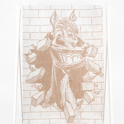 Полотенце махровое 6с102.511ж2 Здрасте конь (лен3) 67х150см