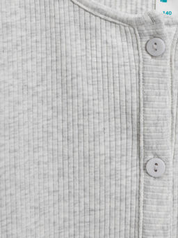 ACOOLA / Жакет (кардиган) детский для девочек Surna серый  фото 4