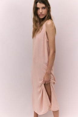 Vestido de gasa con strass - H&m фото 2