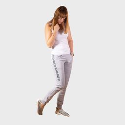 Женские Спортивные брюки Поли, меланж с черным от фабрики Спортсоло