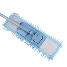 Швабра VETTA с насадкой из микрофибры букли, ручка телеск. окраш металл, арт. NP-7211, 444-268