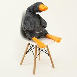 Мягкая игрушка Гусь, 110 см, цвет серый - Simaland фото 6