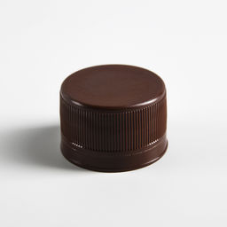 Цена за 100 шт. Пробка пластиковая одноразовая двухкомпонентная, 28 мм на: 0.5 л, 1 л, 1.5 л, 2 л, 3 л, коричневая