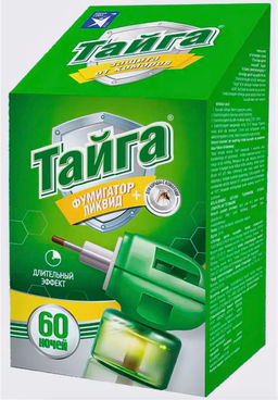 ТАЙГА от комаров комплект: фумигатор + жидкость