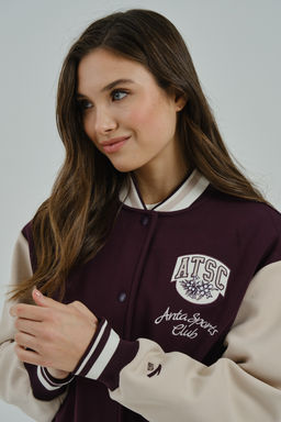 Бомбер утепленный Темно-фиолетовый - Anta фото 3