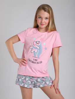 Пижама Симона-2 розовый, ПЖ-62-3