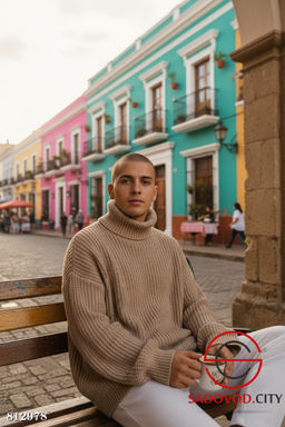 Свитер мужской вязанный - Bruno фото 6