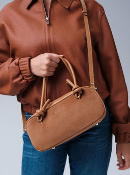 Сумка Curl DBR 31363 светло-коричневый  фото 5