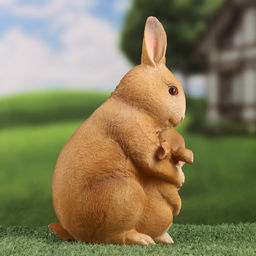 Фигурка полистоун TAKE IT EASY Зайчиха с зайчонком, 13?12?25 см