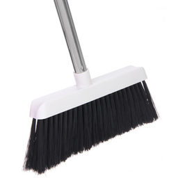 Набор для уборки, щетка для пола с совком "Профи" белый 8813