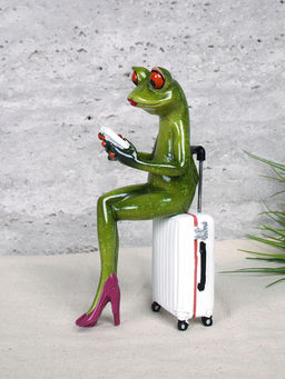 Фигурка Лягушка путешественница 16 см / YX39052 /уп 24/ - Галеонтрейд фото 2