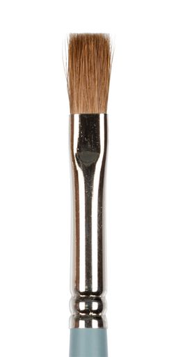 Кисть колонок VISTA-ARTISTA 20232-08 плоская 10 шт короткая ручка №08  фото 3