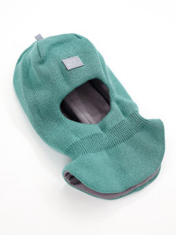 Шапка-шлем демисезонная, нефрит - Inzibe фото 3