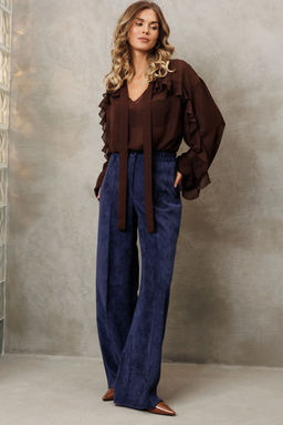 Костюм Gizart 5410 шоколадный, синий фото 9