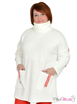 Туника Модель №576 размеры 44-84 - Plusmoda фото 2