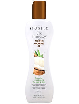 Biosilk silk therapy organic coconut oil несмываемое