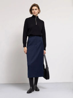 Юбка а-силуэта из 100% вискозы, S1004/charlotte - Emka фото 2