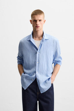 STRIPED FLOWING SHIRT - Zara фото 2