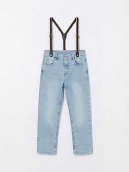 Ask?l? Erkek ?ocuk Jean Pantolon