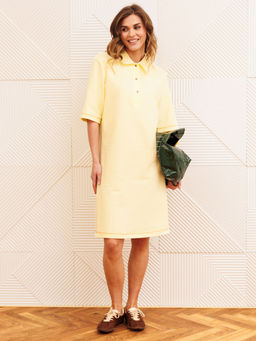 Платье Gizart 5394 сливочное масло  фото 6