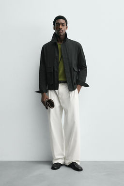 REGULAR FIT JACKET WITH POCKETS