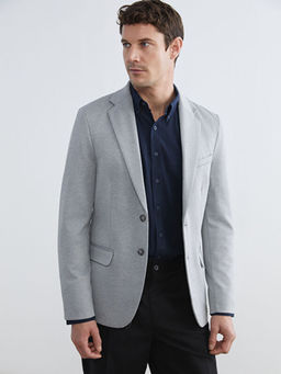 Dar Kal?p Erkek Blazer Ceket