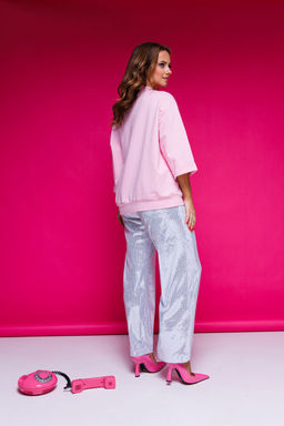 Джемпер AURA 2125-170 розовый  фото 6