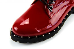 Туфли полуботинки 102.sigma/pyrbl.red-laq