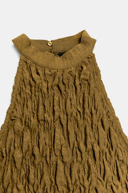 TOP HALTER FRUNCES / Oliva - Zara фото 8