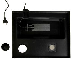 Террариум с крышкой 23 литров, 35 х 30 х 22 см - Пижон фото 4