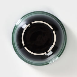 Тарелка Хорекс Verde notte, 600 мл, d=15.5 см, фарфор, бирюзовая