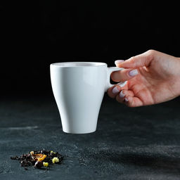 Кружка керамическая Доляна Coffee break, 300 мл, цвет белый  фото 8
