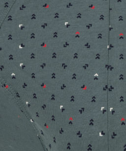 ATLANTIC 3MP-100/01 Трусы спорт Colors - набор 3 шт. темно-синий + винный + изумрудный