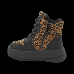 Ботинки на меху Q822-2 коричневые