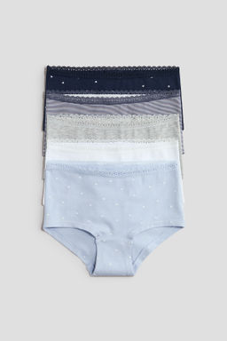 Pack de 5 bragas hipster