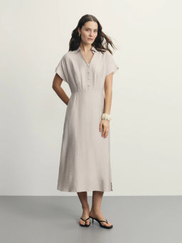 Платье-рубашка из вискозы / Zarina