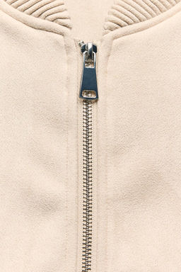 FAUX SUEDE JACKET - Zara фото 7