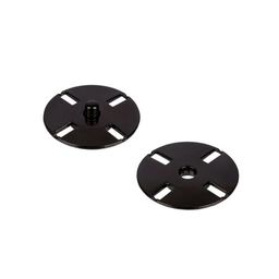 Кнопка пришивная Gamma KLH-23 металл d 23 мм 5 шт №02 под черный никель