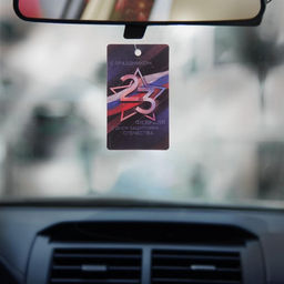 Цена за 3 шт. Ароматизатор в машину 23 Февраля, аромат океан