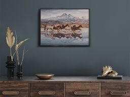 Набор для вышивания PANNA Золотая серия J-7244 Бегущие по волнам 38 х 30.5 см