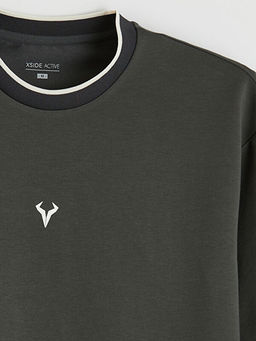 Bisiklet Yaka Erkek Spor Ti??rt