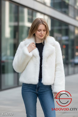 Шуба женская из искусственного меха