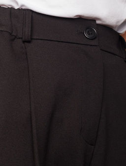 Брюки-палаццо на резинке сзади из джерси