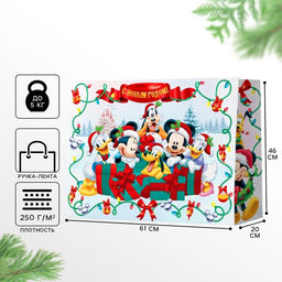 Пакет ламинированный С Новым Годом, 61 ? 46 ? 20 см