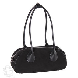 Сумка женская кожаная 9609VGAA black Vitelli Grassi в Новосибирске